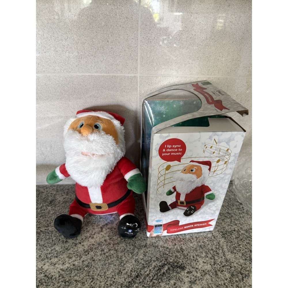 iLive Wireless Bluetooth Santa Clause Speaker‎ Tested Working